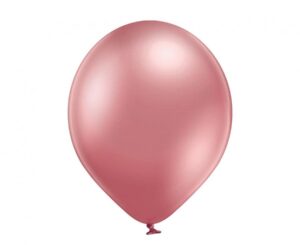 Balon latex Chrome 30 cm (12″) Glossy Roz